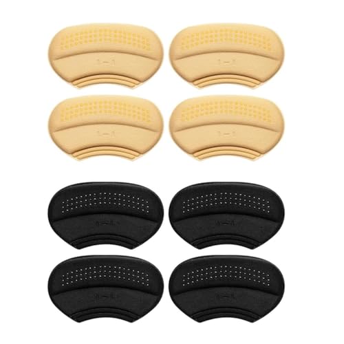 YAFLUG 8 Paar Fersenpolster Schuhe, 3 Mm Und 6 Mm Selbstklebendes Fersenschutz Für Schuhe,Absatzschoner,Fersenpolster Gegen Blasen & Reibung Für Frauen Und Männer von YAFLUG