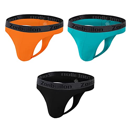 YAHWULAI Herren Strings Sexy Elastisch Weich und Bequem mit Betonender Funktion 3 Multi XL von YAHWULAI