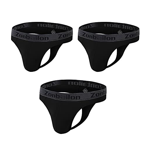 YAHWULAI Herren Strings Sexy Elastisch Weich und Bequem mit Betonender Funktion 3 Schwarz 2XL YAHWULAI Herren Strings Sexy Elastisch Weich und Bequem mit Betonender Funktion 3 Schwarz 2XL von YAHWULAI