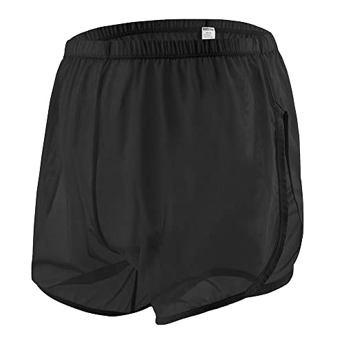 YAHWULAI Herren Boxershorts Transparent Leicht Luftig Atmungsaktiv Bequem Geeignet für den Sommer Schwarz XL von YAHWULAI