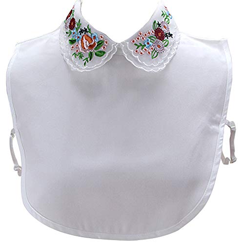YAKEFJ Damen Peter Pan abnehmbares Hemd Dickie Bluse Fake Collar - - Einheitsgröße von YAKEFJ