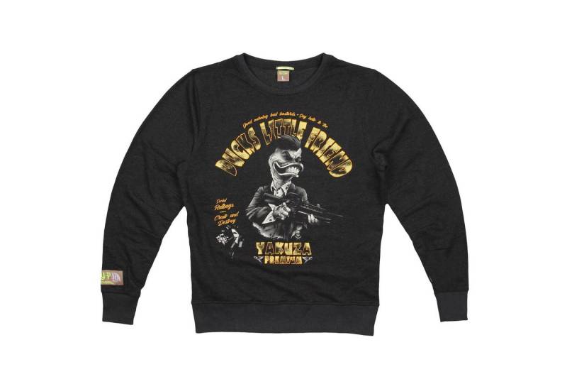 Rundhalspullover Ducks little Friends Rundhalspullover Ducks little Friends von YAKUZA