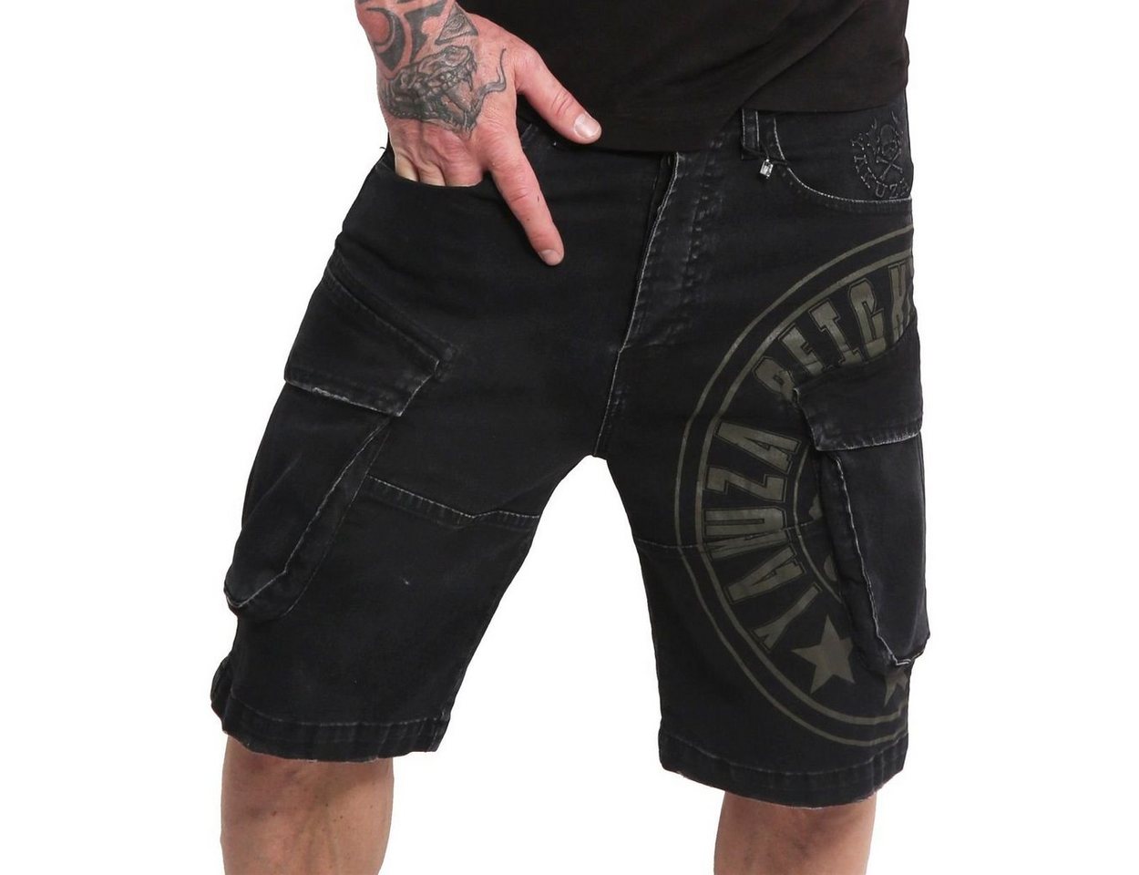 YAKUZA Cargoshorts Inner Circle von YAKUZA