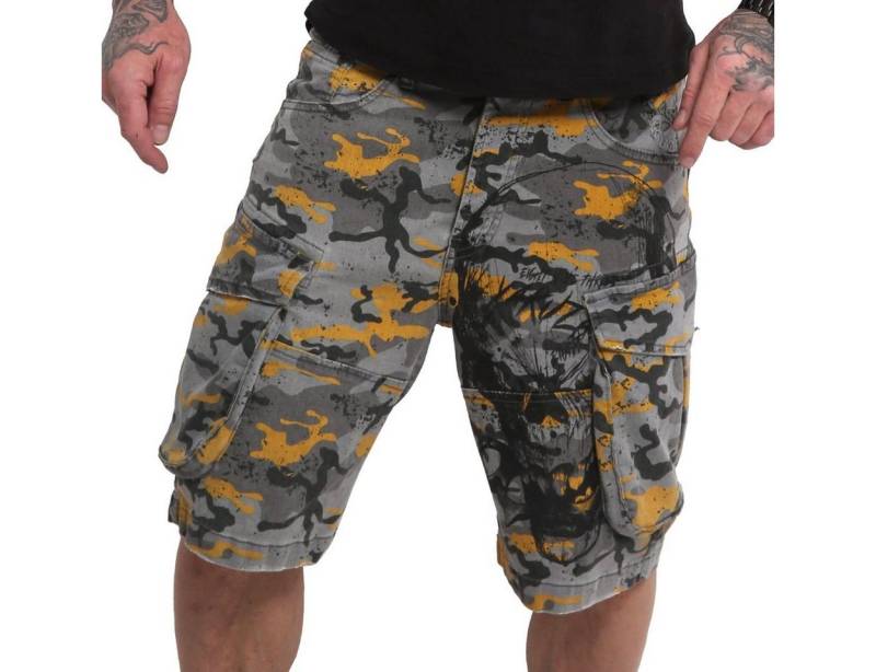 YAKUZA Cargoshorts Knuckle Skull von YAKUZA