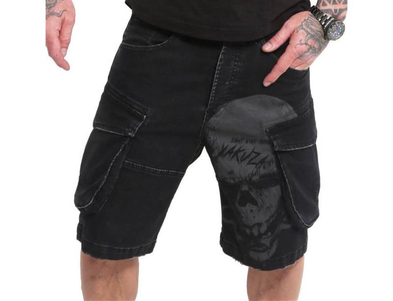 YAKUZA Cargoshorts Knuckle Skull von YAKUZA