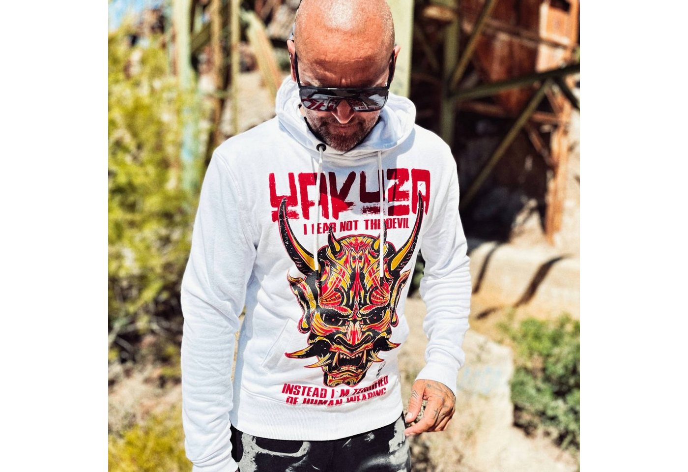 YAKUZA Hoodie Hannya von YAKUZA