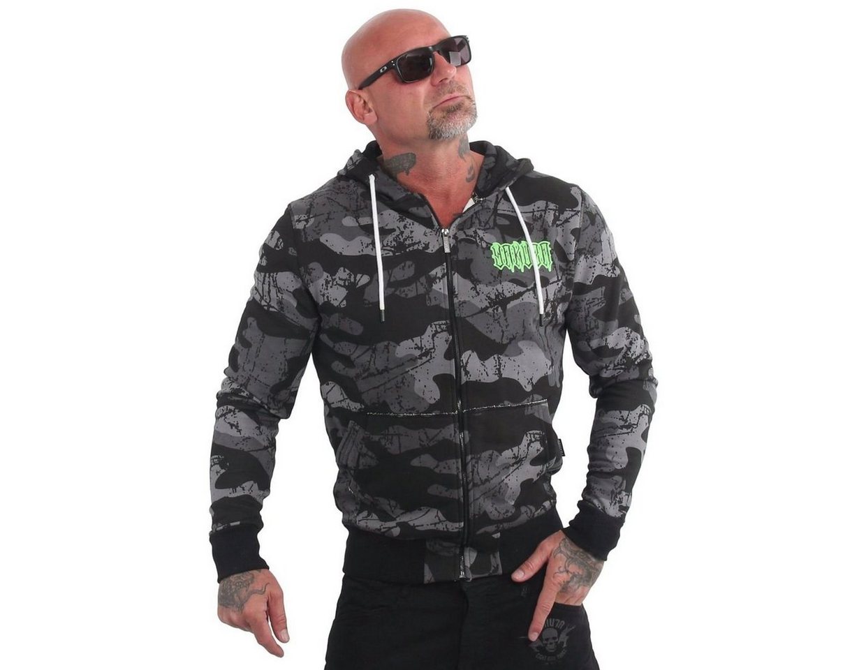 YAKUZA Kapuzenpullover Metal System Kapuzensweatjacke von YAKUZA