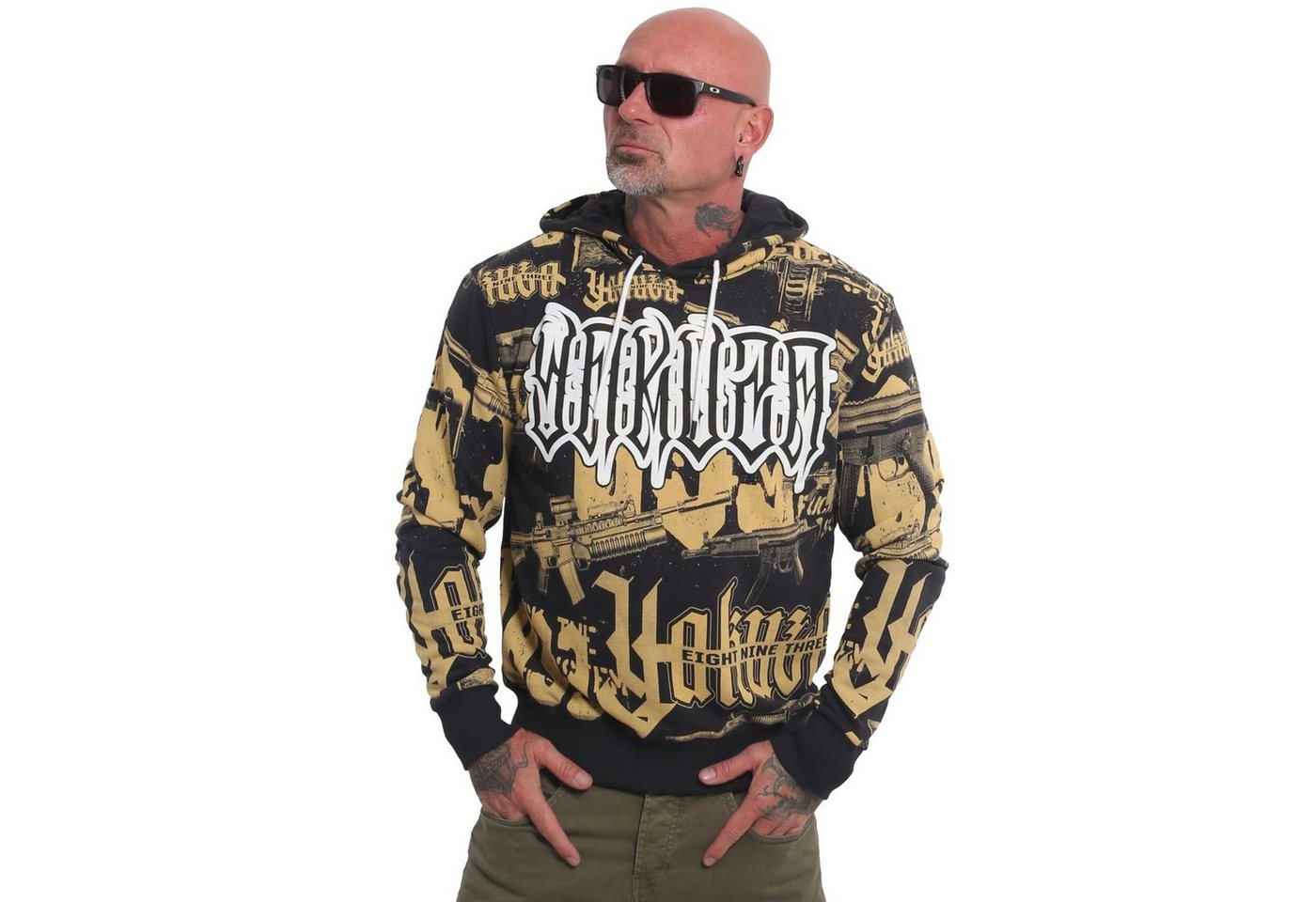 YAKUZA Hoodie Metal System von YAKUZA