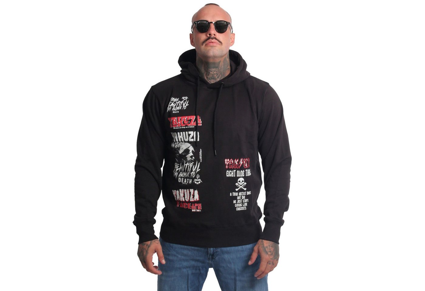 YAKUZA Hoodie Patchwork von YAKUZA