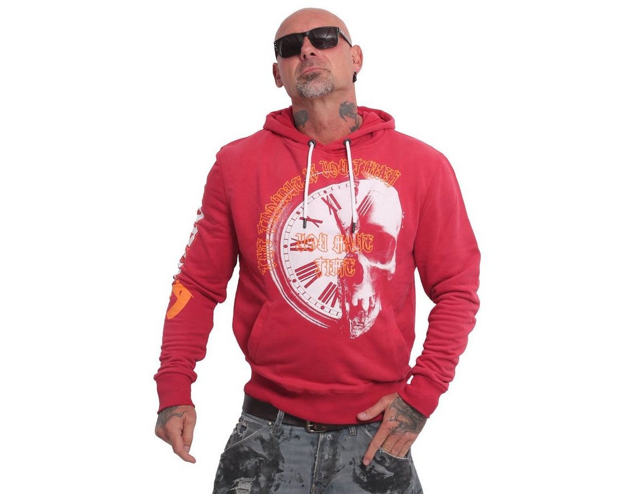 YAKUZA Kapuzenpullover Time Trouble Hoodie von YAKUZA