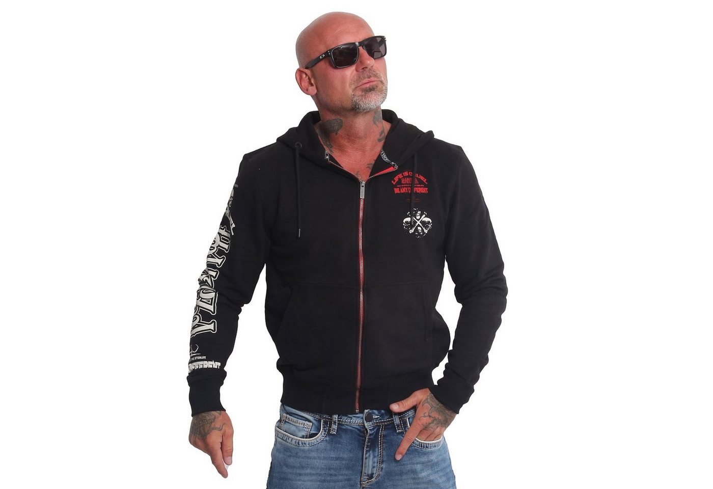 YAKUZA Kapuzensweatjacke Cruel von YAKUZA