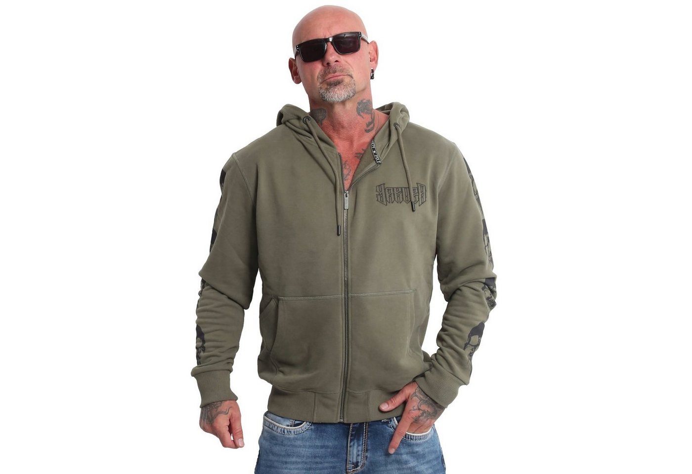 YAKUZA Kapuzensweatjacke Noggin von YAKUZA