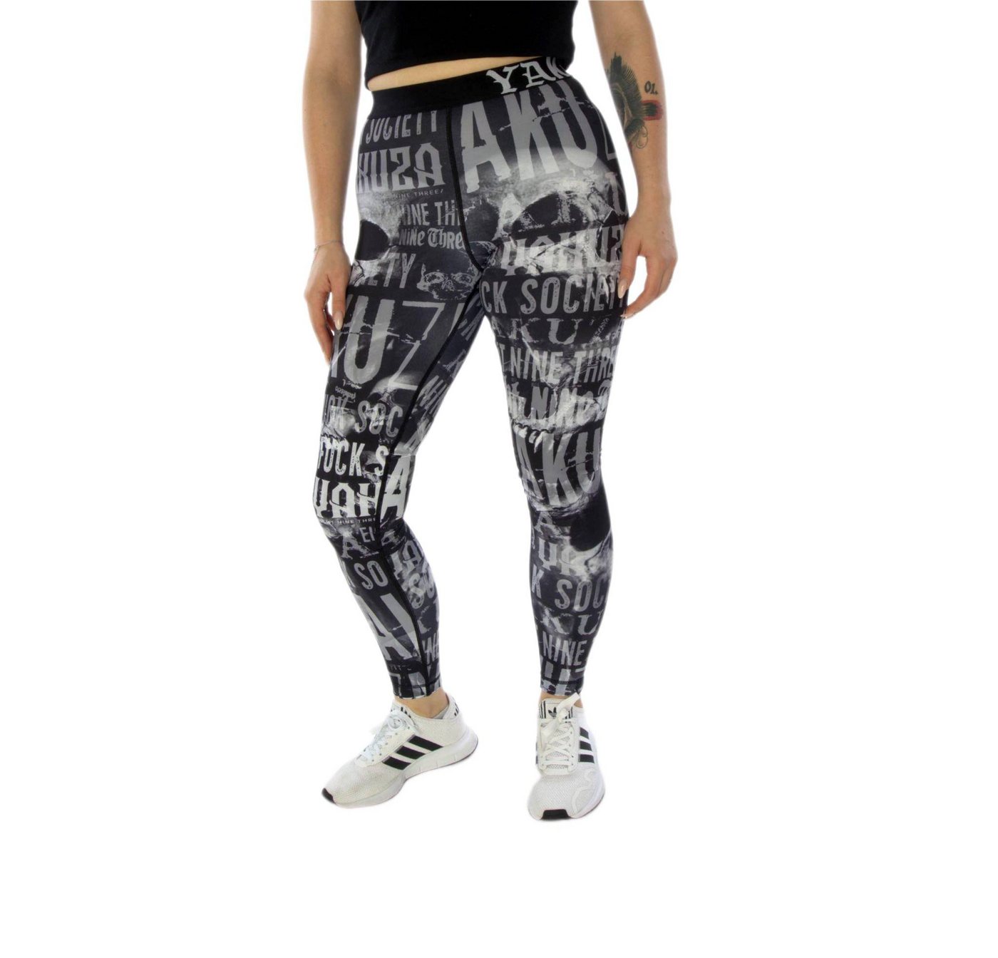 YAKUZA Leggings Leggings Yakuza Fck Society von YAKUZA