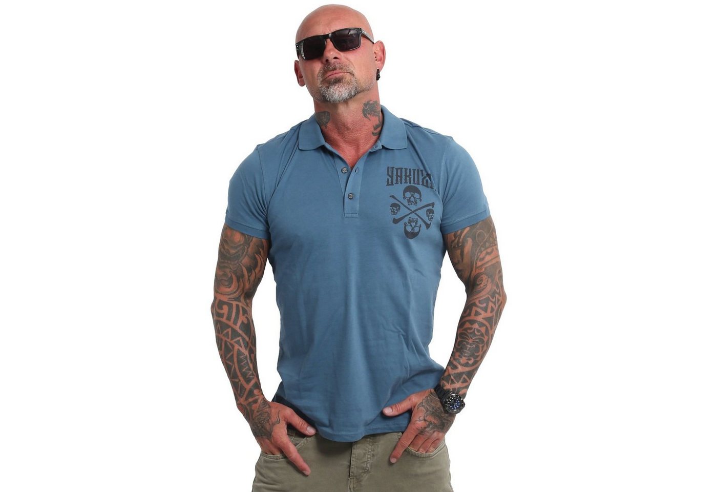 YAKUZA Poloshirt Legion von YAKUZA