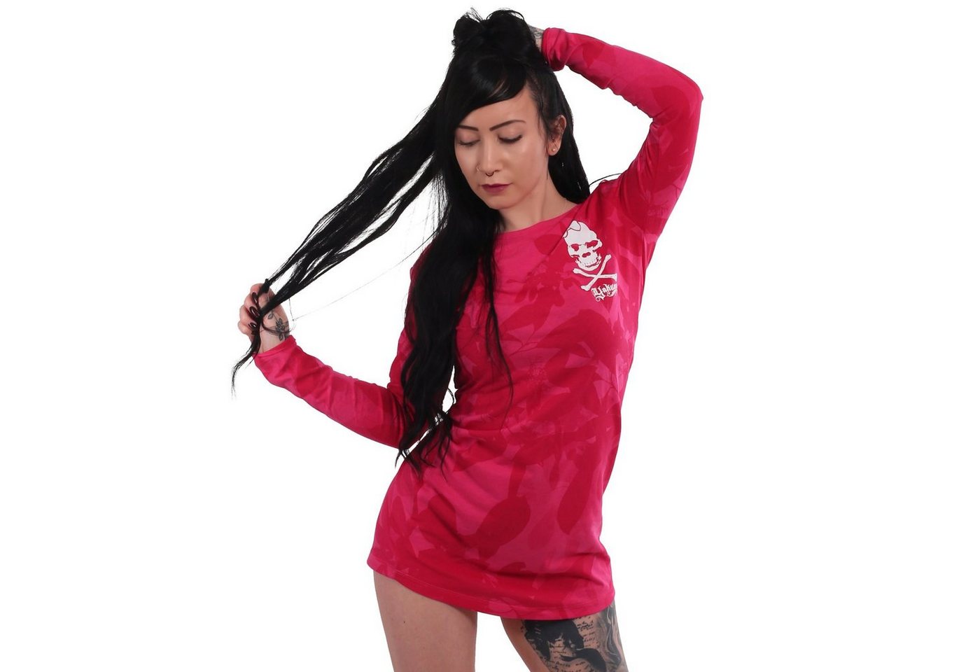 YAKUZA Shirtkleid Ccn Allover von YAKUZA