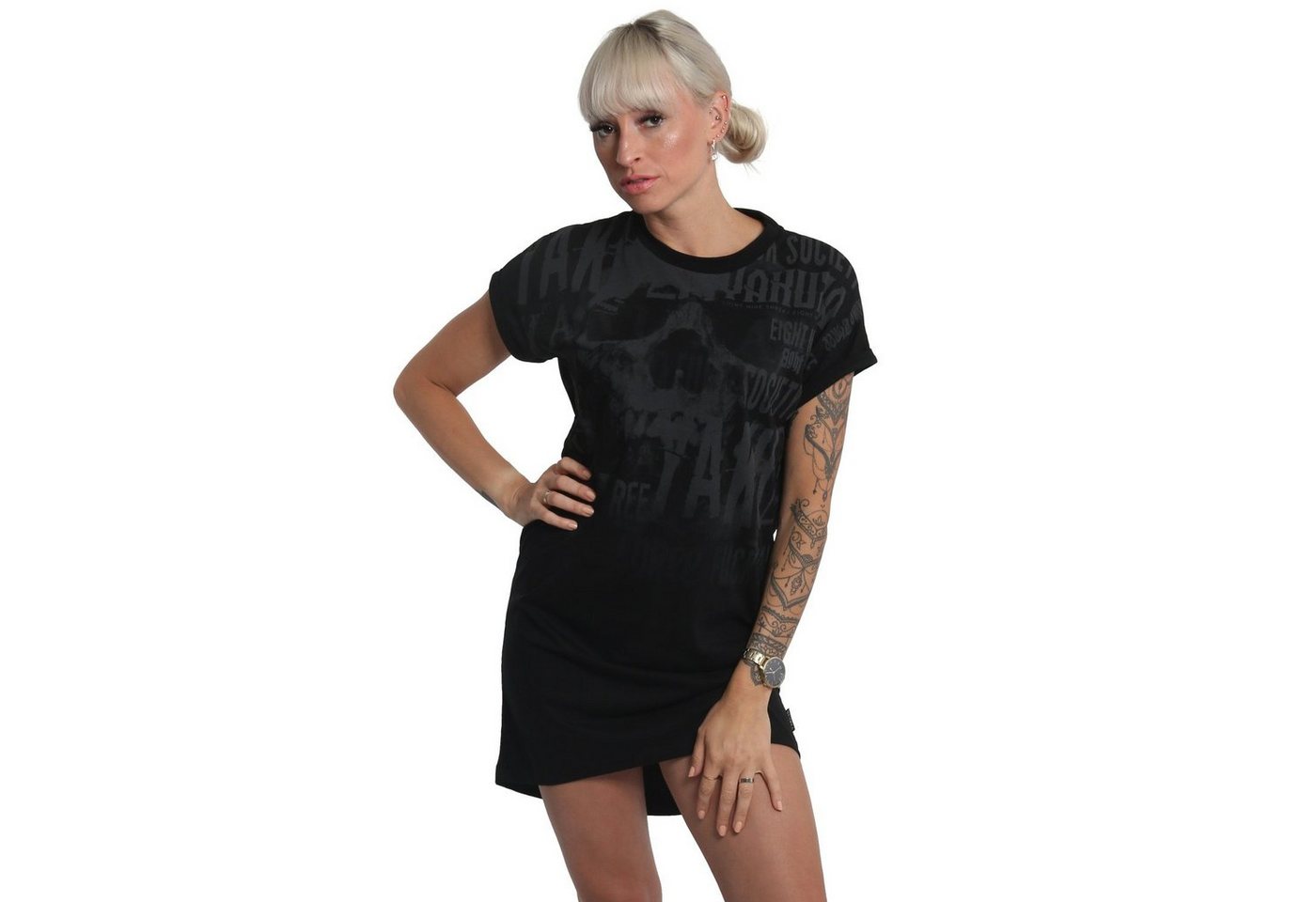 YAKUZA Shirtkleid Dark Skull von YAKUZA