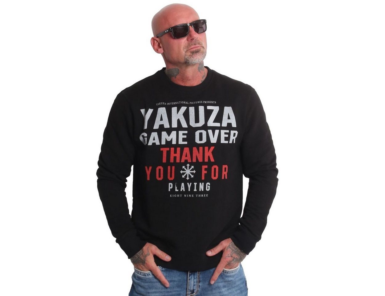 YAKUZA Sweatshirt Game Over von YAKUZA