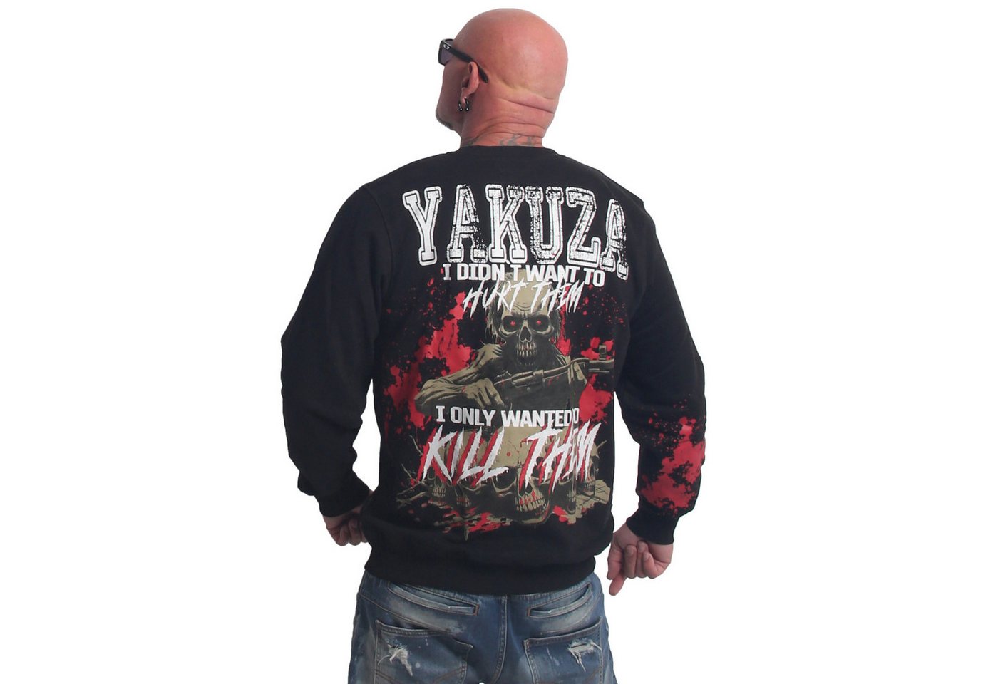 YAKUZA Sweatshirt Hurt von YAKUZA