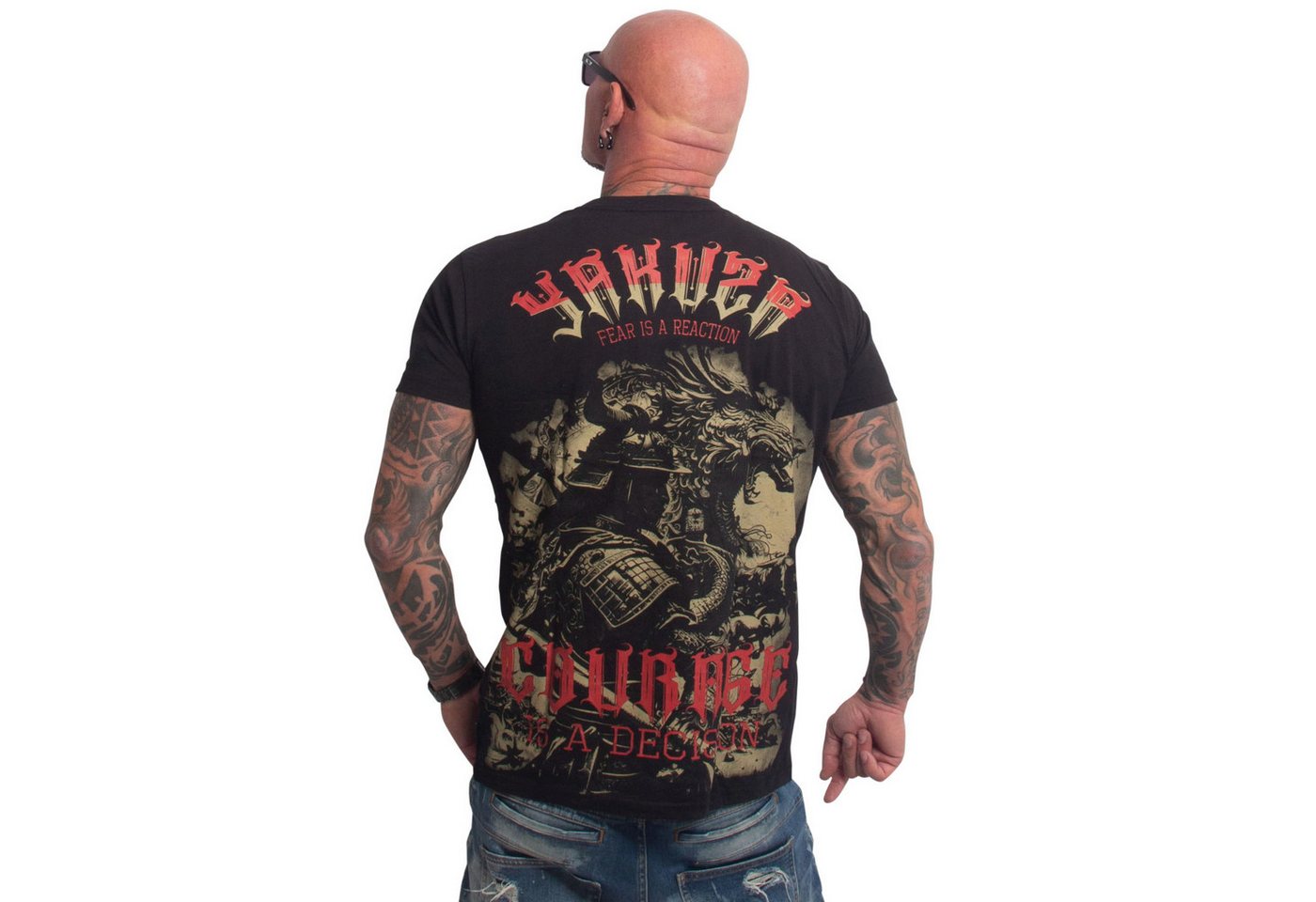YAKUZA T-Shirt Courage von YAKUZA