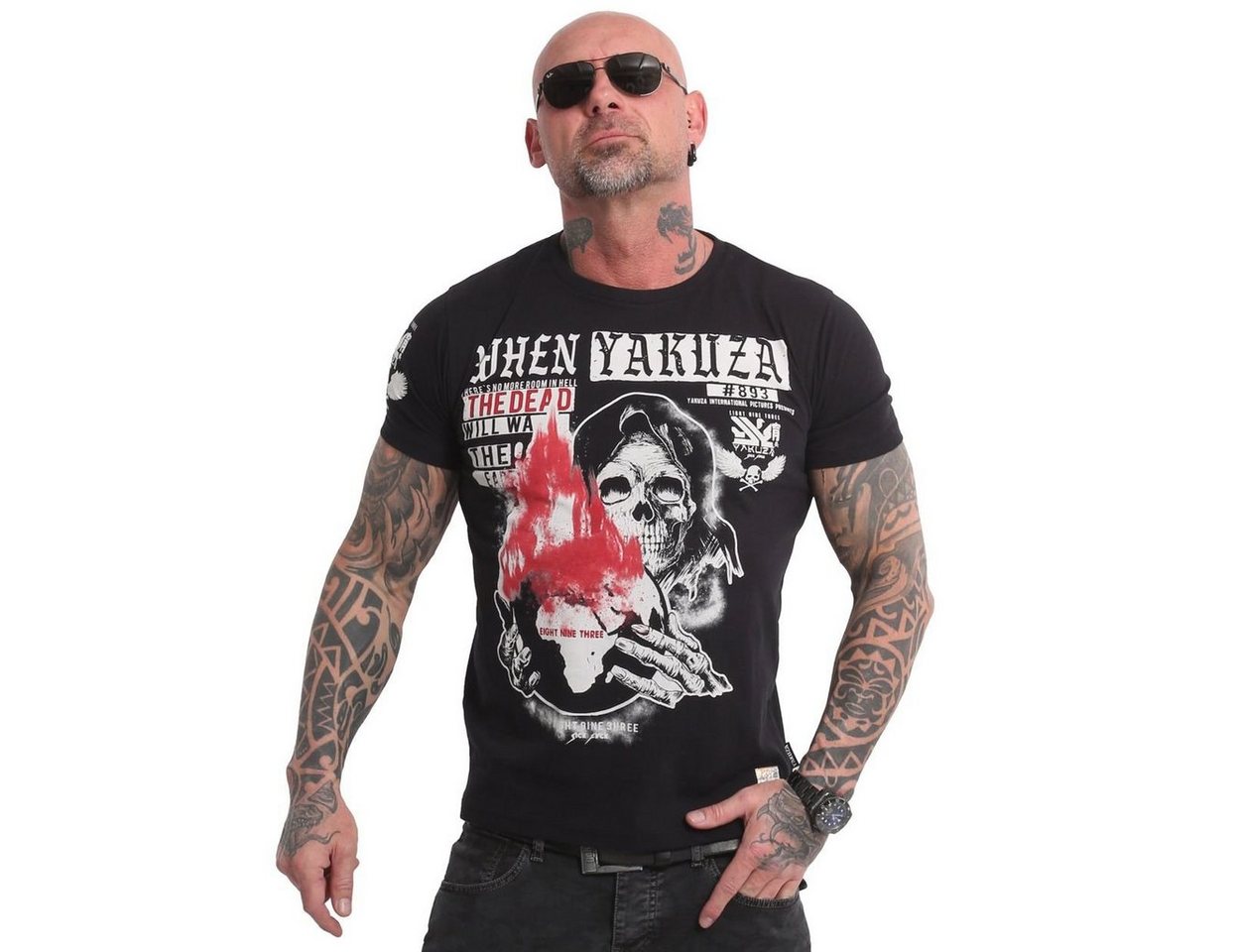 YAKUZA T-Shirt Earth von YAKUZA