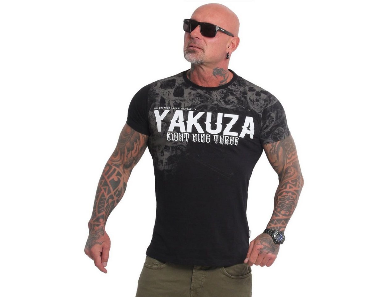 YAKUZA T-Shirt Faded von YAKUZA