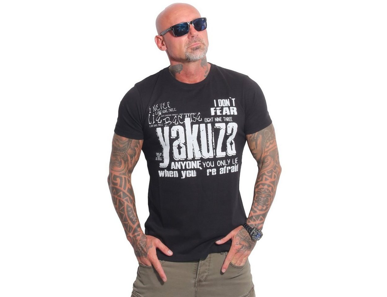 YAKUZA T-Shirt Fear von YAKUZA