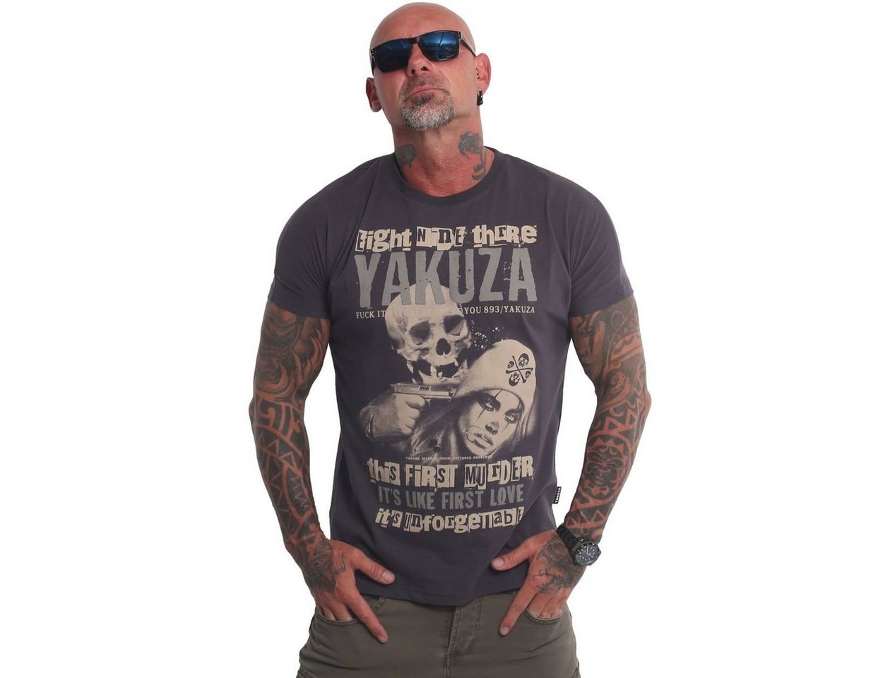 YAKUZA T-Shirt First Love von YAKUZA