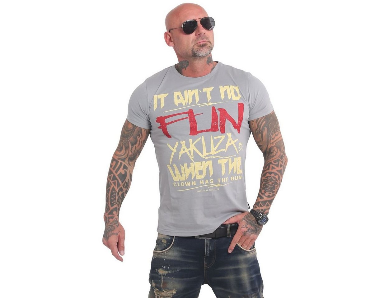 YAKUZA T-Shirt No Fun Clown von YAKUZA