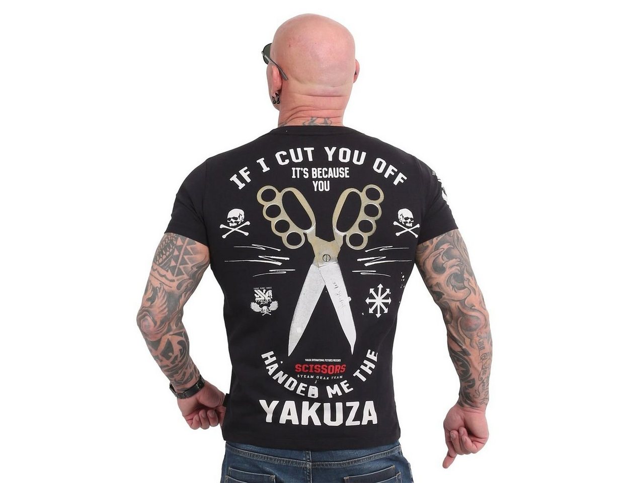 YAKUZA T-Shirt Scissors von YAKUZA