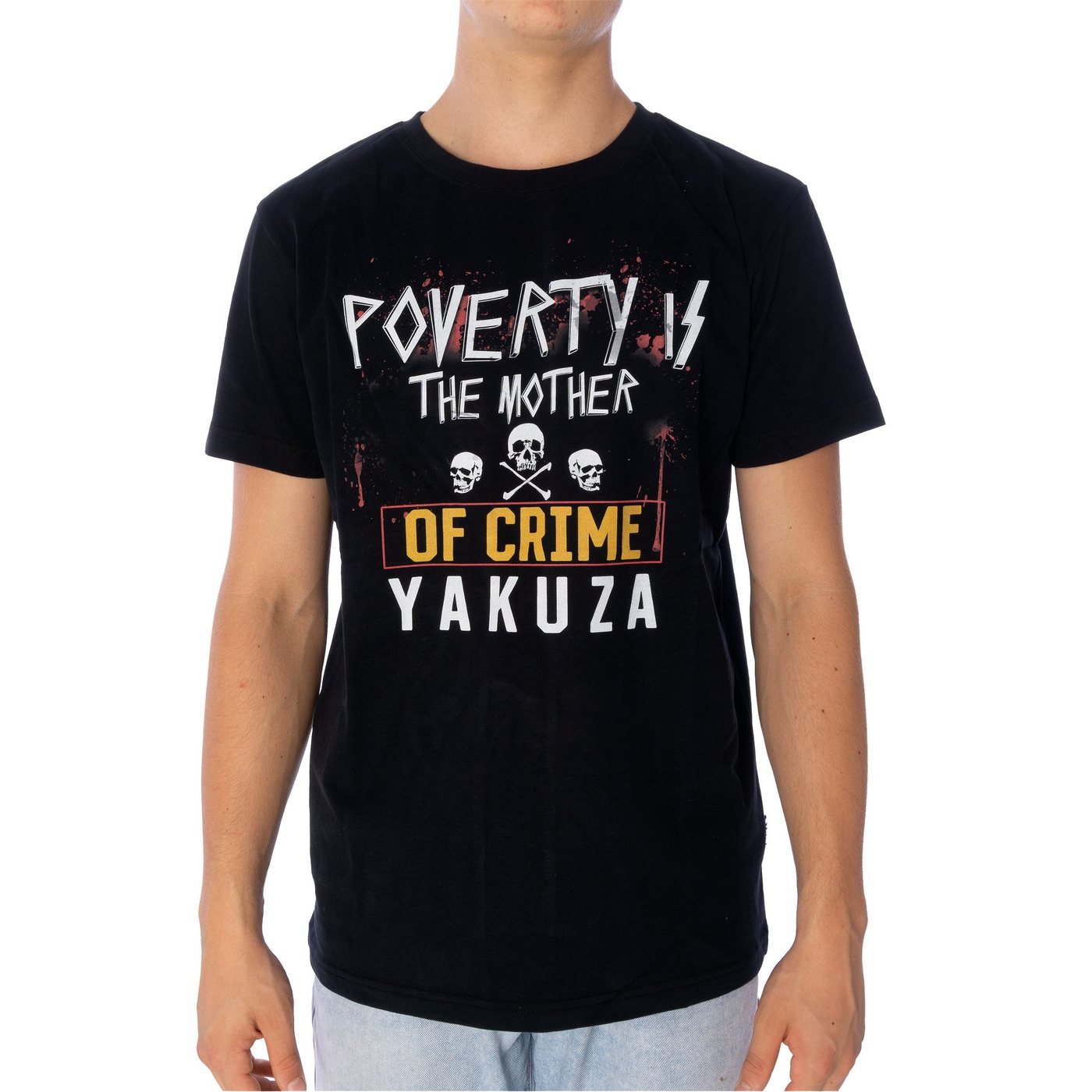 YAKUZA T-Shirt T-Shirt Yakuza Poverty von YAKUZA