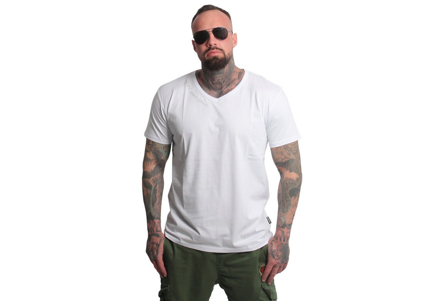 YAKUZA V-Shirt Basic Bare YAKUZA V-Shirt Basic Bare von YAKUZA