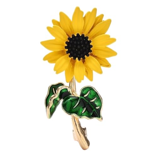 1 Pcs Nette Sonnenblumen Broschen for Frauen Unisex Party Brosche Pins von YAKXIUE