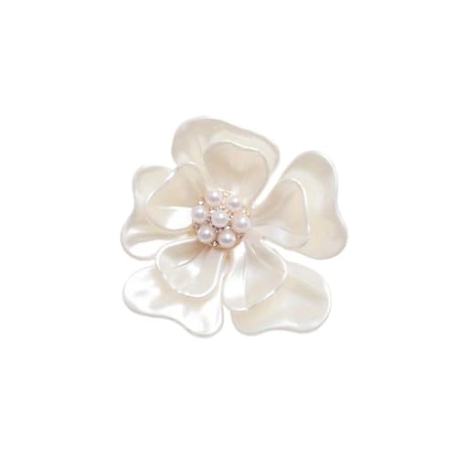 1 Stück Corsage Perlenblumenbrosche Damen Anzug Accessoires von YAKXIUE