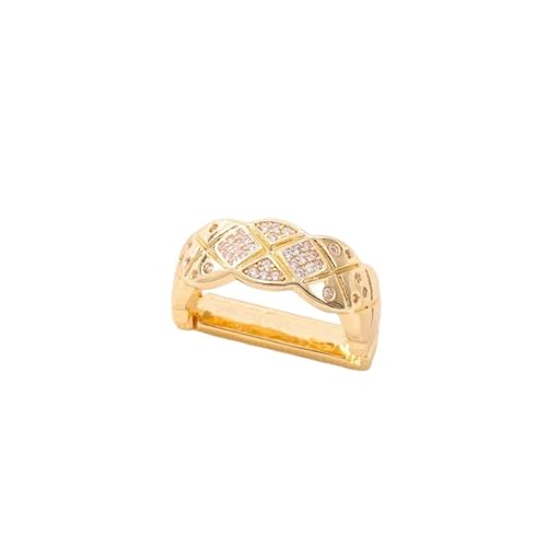 Krawattenklammer Herren Multi-Color Schnalle Formeller Anzug Temperament Vielseitig Hoop Bankett Party(Gold) von YAKXIUE