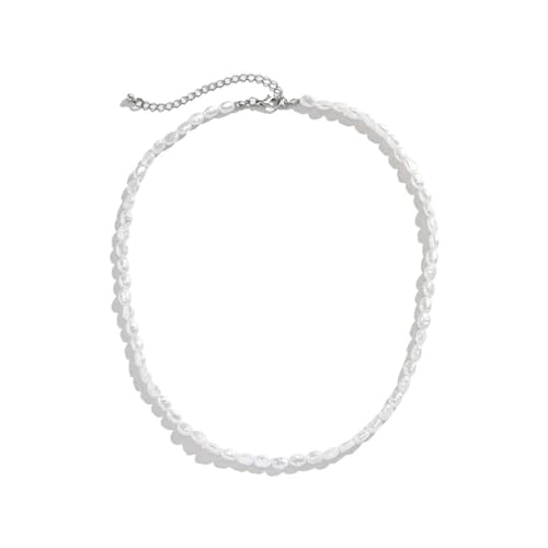 YAKXIUE 1 Pcs Einfache Vintage Perlen Halsband Halskette for Frauen Hochzeit Partei Schmuck von YAKXIUE