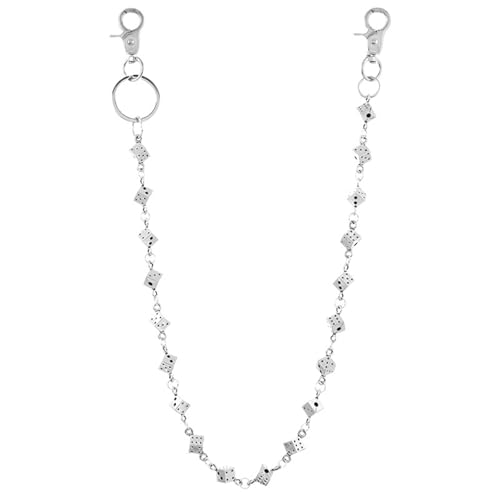 YAKXIUE Metall Würfel Kette Gürtel for Männer Retro Hosen Ketten von YAKXIUE