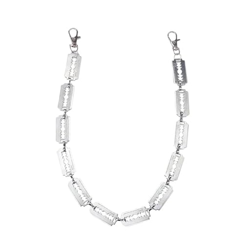 YAKXIUE Neutraler Gürtel Cool Style Hose Kette Street Herren und Damen Taille Link von YAKXIUE