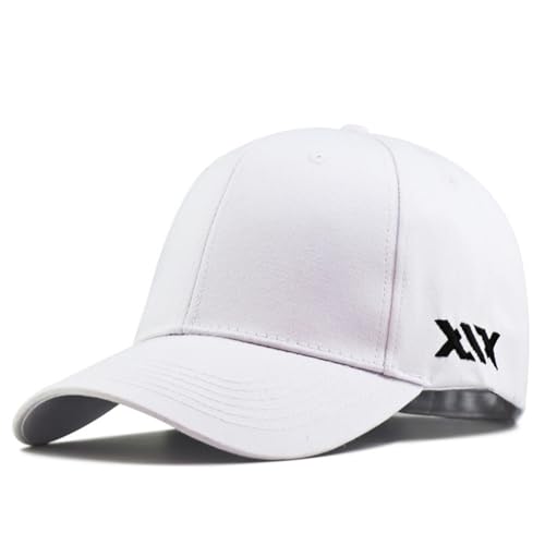 Big Head Baseball Caps für Herren Oversize XXL Große Kopfmütze Übergröße Kappe Verstellbar Verstellbar 57,1 cm - 64,8 cm, weiß, 62 Big Head Baseball Caps für Herren Oversize XXL Große Kopfmütze Übergröße Kappe Verstellbar Verstellbar 57,1 cm - 64,8 cm, weiß, 62 von YAMEE