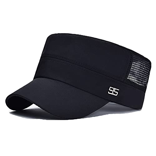 YAMEE Army Cap für den Sommer Herren, Military Cap Mesh Basecap Kappe Sommermützen Baseball Cap Mütze Verstellbar Schirmmütze in militärischem Stil von YAMEE