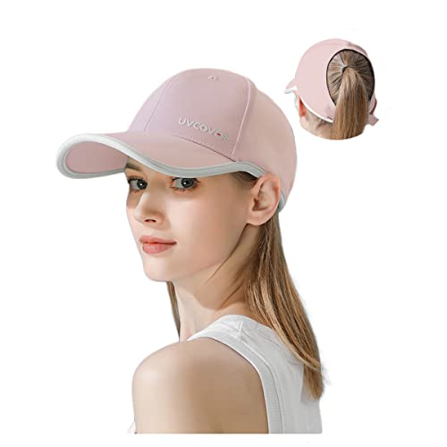 YAMEE Baseball Cap Damen Pferdeschwanz,Sommermütze Damen Basecap Sportkappe Hut Outdoor Sonnenschutz Baseball Mützen Einstellbare Baseball Kappe(Kopfumfang: 55-58cm) von YAMEE