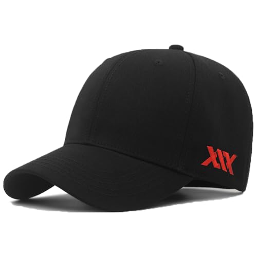 YAMEE Baseball Cap Herren Baumwolle XXL,Basecap Kappe Unisex Größenverstellbar,Baseballkappe Classic für Herren Damen für großem Kopfumfang von YAMEE