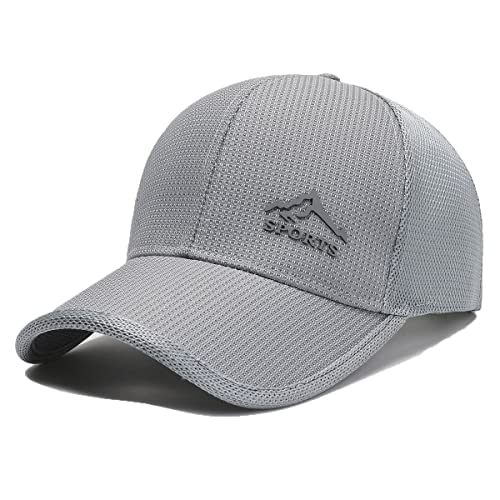 YAMEE Baseball Cap Herren Mesh,Basecap Unisex Atmungsaktive Baseballmütze,Sommermütze Herren Damen Sommercap Sportkappe für Draussen,Sport und Reisen von YAMEE