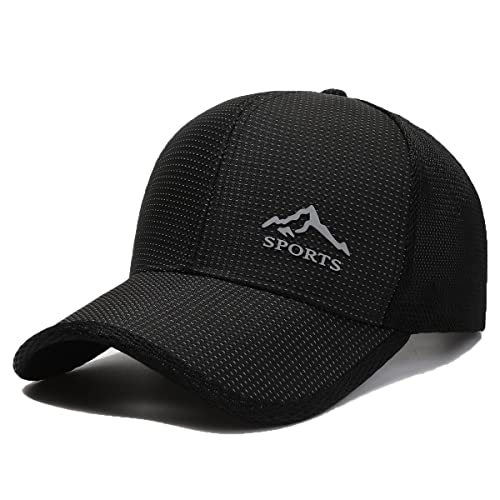 YAMEE Baseball Cap Herren Mesh,Basecap Unisex Atmungsaktive Baseballmütze,Sommermütze Herren Damen Sommercap Sportkappe für Draussen,Sport und Reisen von YAMEE