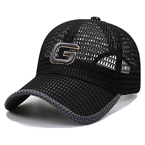 YAMEE Baseball Cap Herren Sommer,Basecap Damen Mesh Sommermütze Herren,Sonnenhut Sports Cap Baseballkappe für Draußen,Sport und Reisen von YAMEE