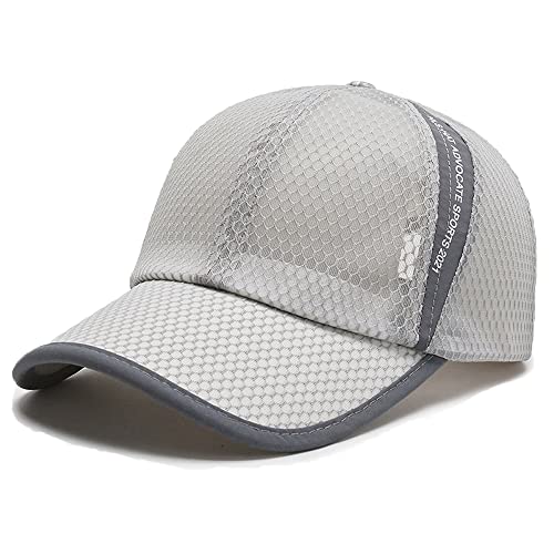 YAMEE Baseball Cap Herren Sommer Sports Mesh,Basecap Damen Baseballmütze Sommer Sonnenhut Sommermütze Sommercap Einstellbare Atmungsaktives Schnell Trocknende von YAMEE