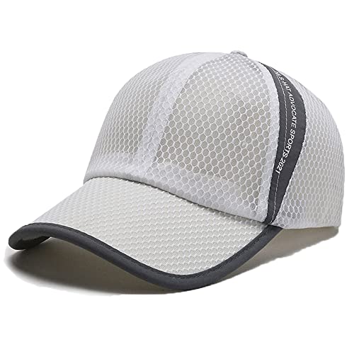 YAMEE Baseball Cap Herren Sommer Sports Mesh,Basecap Damen Baseballmütze Sommer Sonnenhut Sommermütze Sommercap Einstellbare Atmungsaktives Schnell Trocknende von YAMEE