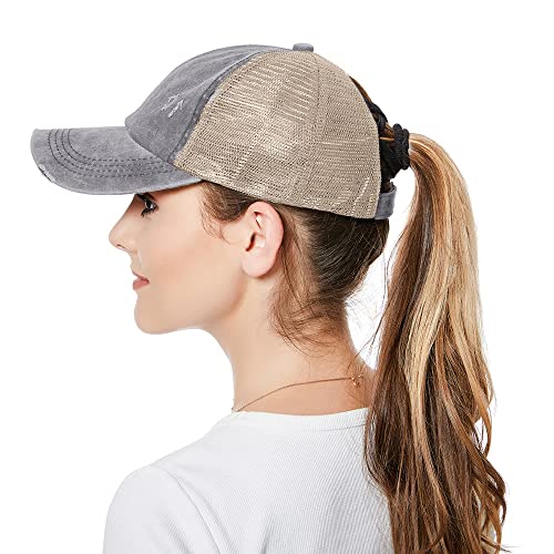 YAMEE Baseball Cap Sommer Damen, Sommermütze Herren Basecap Sportkappe Hut Outdoor Sonnenschutz Sommercap Einstellbare Baseball Kappe(Kopfumfang: 57-58cm) von YAMEE