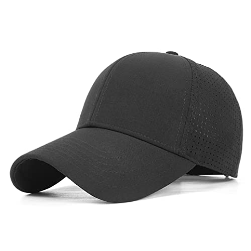 YAMEE Baseball Cap Sommer Herren Damen Atmungsaktive,Sommermütze Mesh Unisex Sommercap,Basecap Baseball Kappen Sonnenschutz,Baseballmütze Sonnenhut UV-Schutz für Herren und Damen(Kopfumfang: 56-59cm) von YAMEE