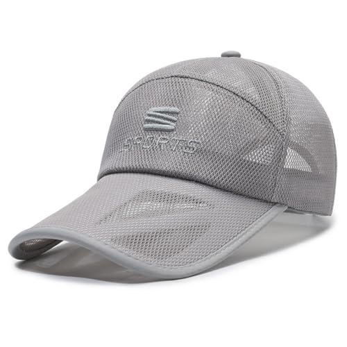 YAMEE Baseball Cap Unisex Sommer Mesh,Basecap Herren Licht Atmungsaktiv,Sommermütze Damen Sonnenschutz,Sport mütze Herren Verstellbar,Sonnenhut Männer Frauen Outdoor YAMEE Baseball Cap Unisex Sommer Mesh,Basecap Herren Licht Atmungsaktiv,Sommermütze Damen Sonnenschutz,Sport mütze Herren Verstellbar,Sonnenhut Männer Frauen Outdoor von YAMEE