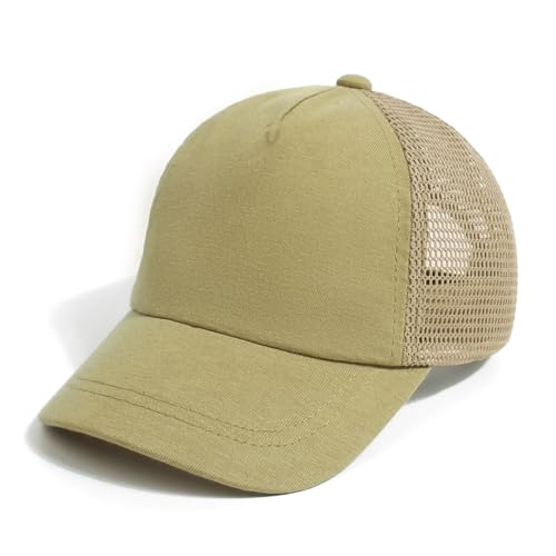 YAMEE Baseballkappe Kinder Mesh UV-Schutz,Baseball Cap Sommer Jungen Mädchen,Baby Sonnenmütze Faltbar Atmungsaktiv,Sonnenhut Kinderhut 0-5 Jahre von YAMEE